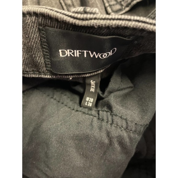 Driftwood Jackie Striped-Trim Ankle Jeans Size 28 - Picture 7 of 8